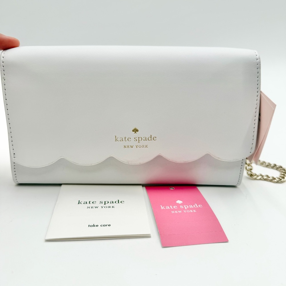 Kate Spade White Crossbody Bag